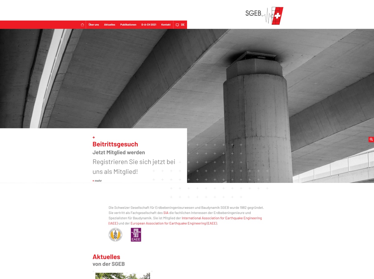 Schweizer Gesellschaft für Erdbebeningenieurwesen und Baudynamik